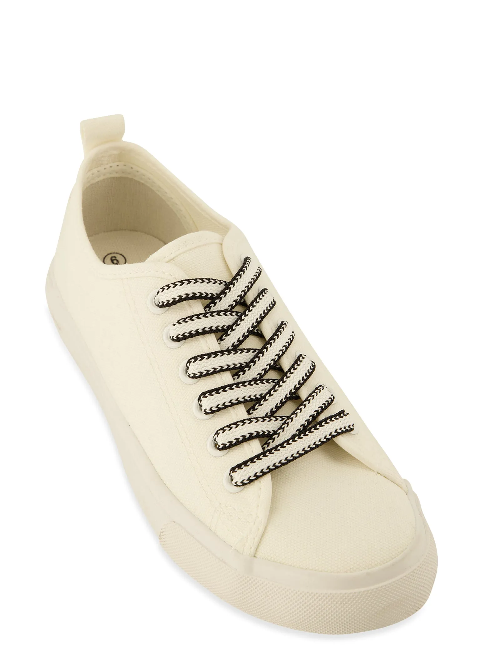 Canvas Lace Up Sneakers