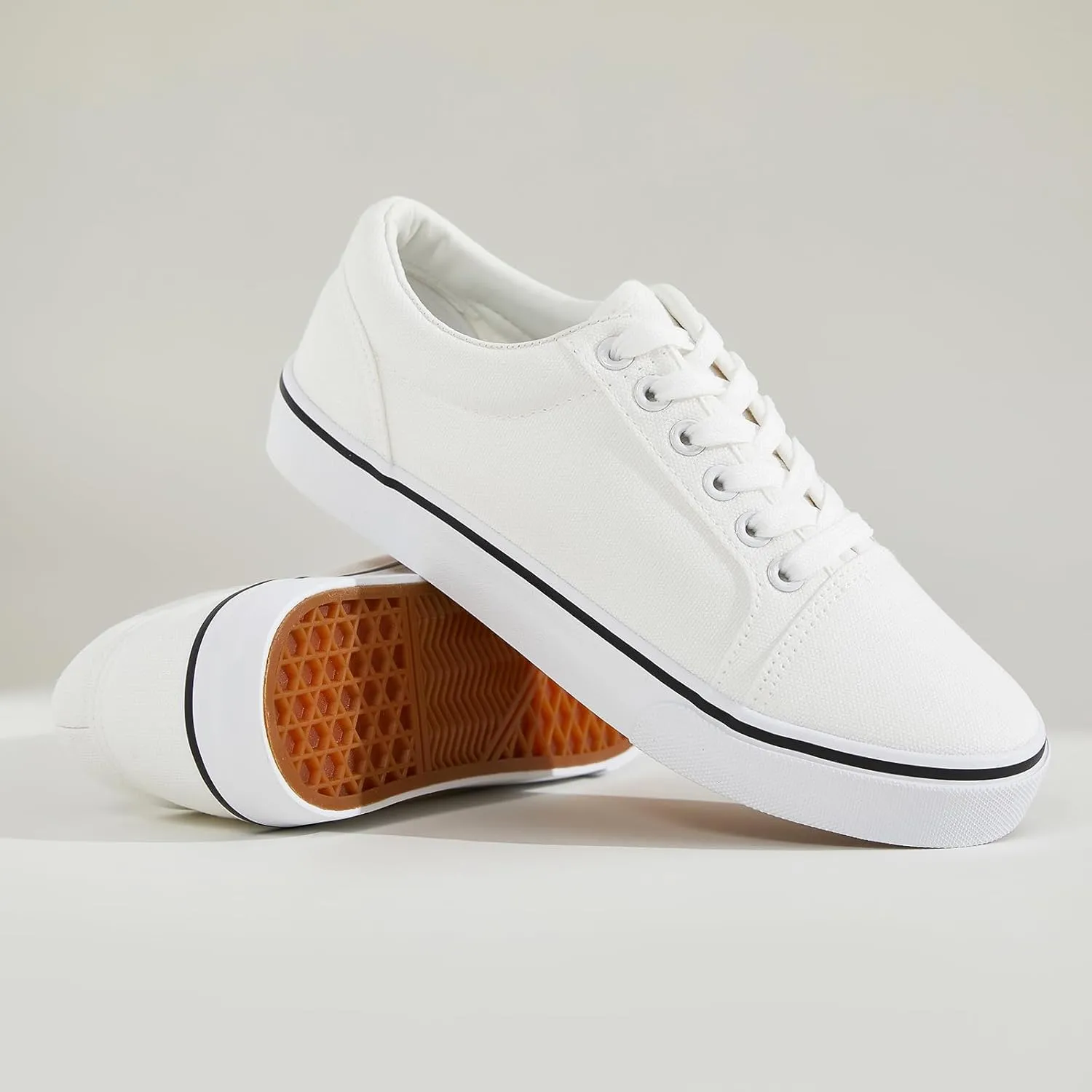 Canvas Shoes for Women White Canvas Sneakers Womens Casual Shoes Low Top Black Sneakers Comfortable Tennis Shoes
