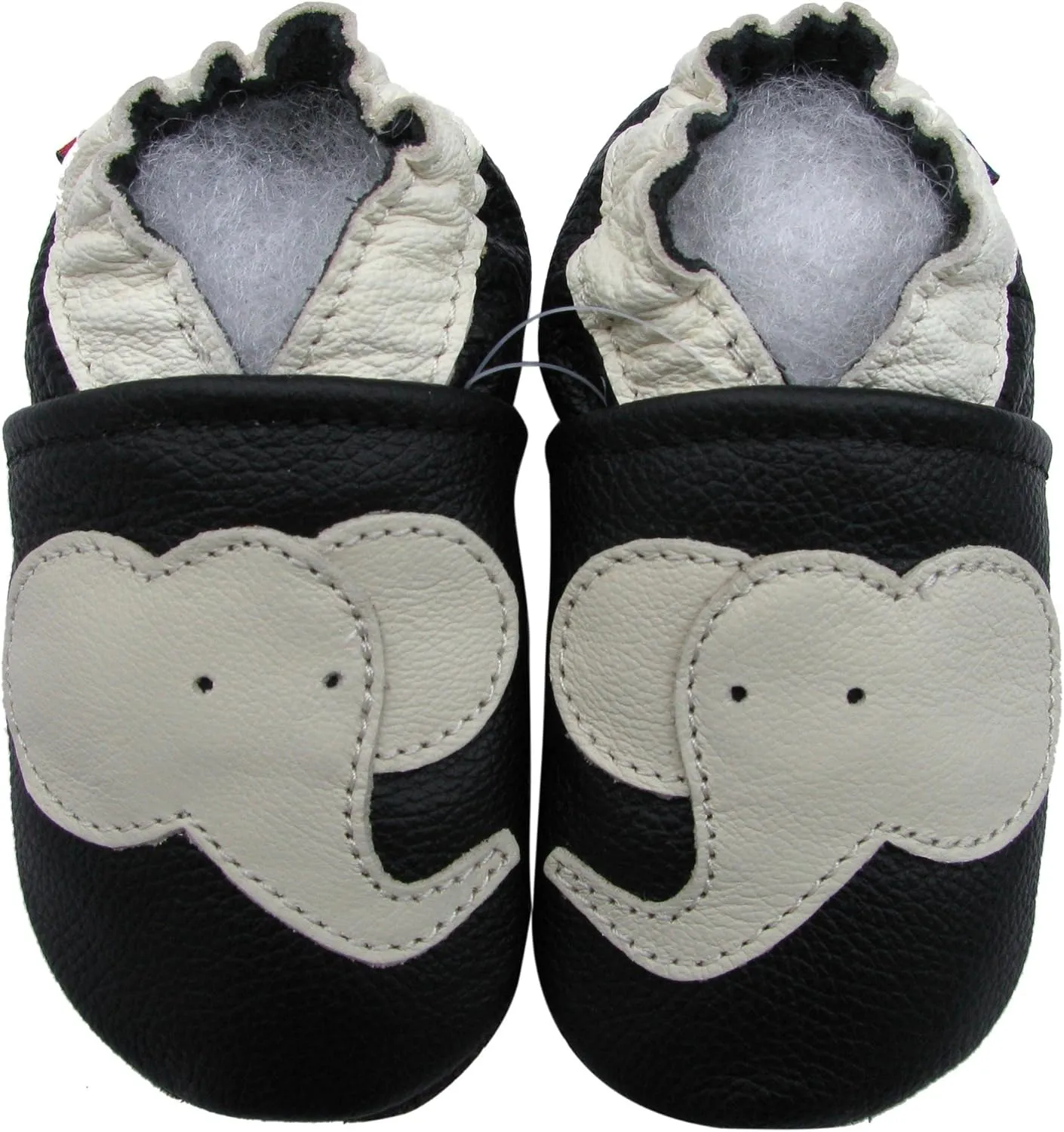 Carozoo 18 Designs Baby Shoes Leather Soft Sole Prewalker Crib Slippers Toddler Kids Shoes (0-6 Months to 7-8 Years)
