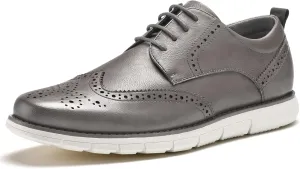 CGRRBW Mens Dress Shoes Casual Oxford Shoes Dress Sneakers Business Wingtip Brogue Office Shoes