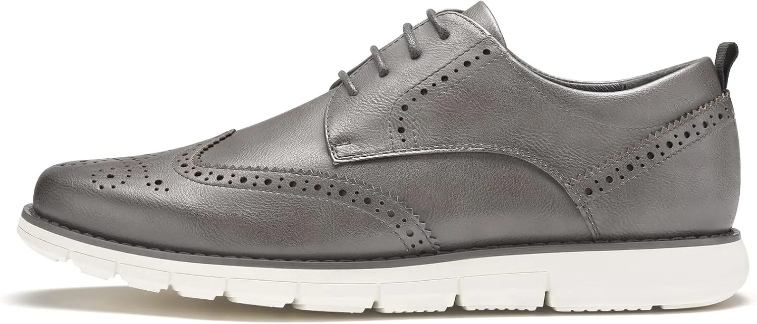 CGRRBW Mens Dress Shoes Casual Oxford Shoes Dress Sneakers Business Wingtip Brogue Office Shoes