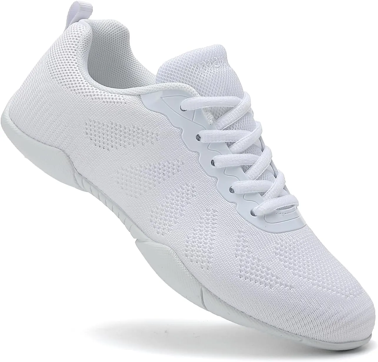 Cheer Shoes Girls Dance Athletic Shoes Women Gymnastic Training and Competition Sports Comfortable mesh Cheerleading Shoes for Kid Youth Adult