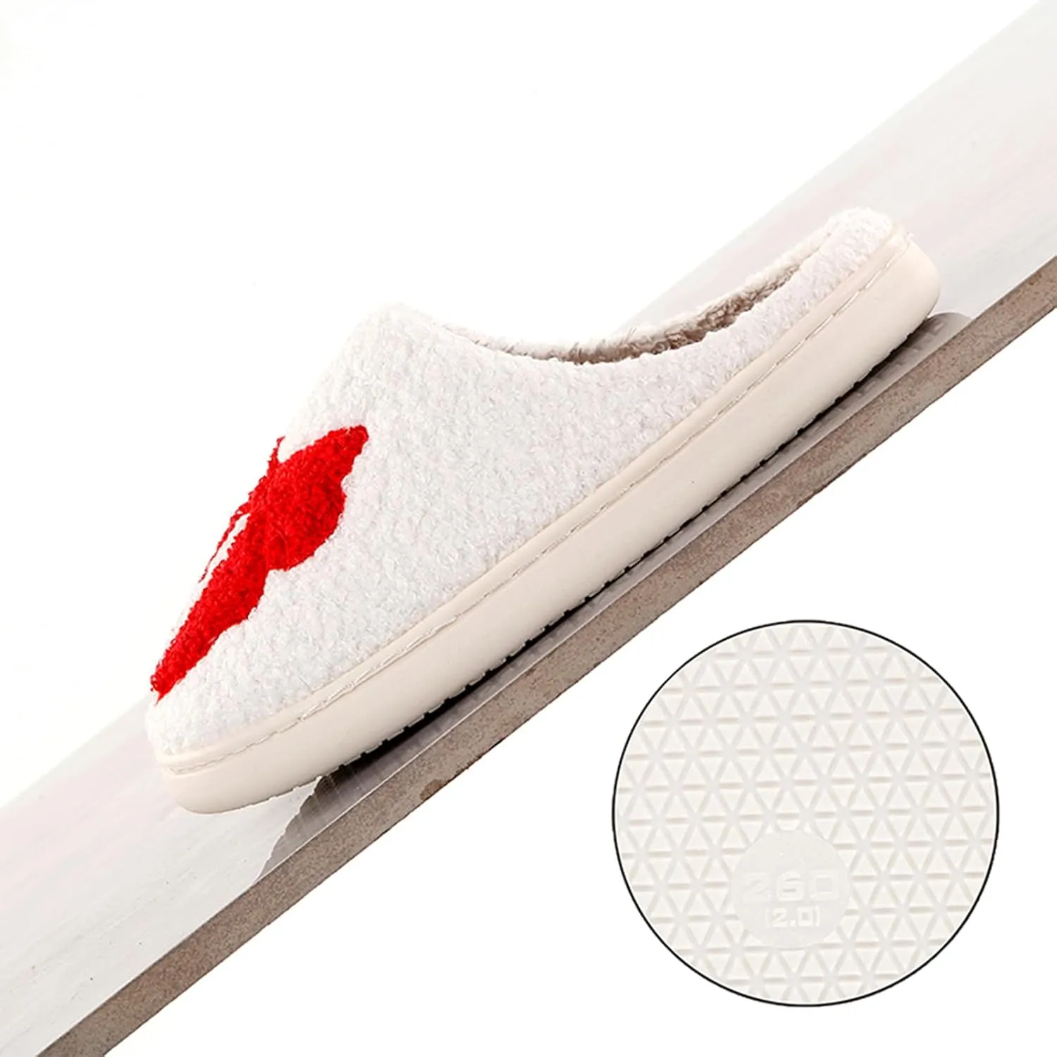 Cherry Slippers for Women Men Fruit Shoes Cute Memory Foam Soft Winter Warm Indoor Outdoor Slippers