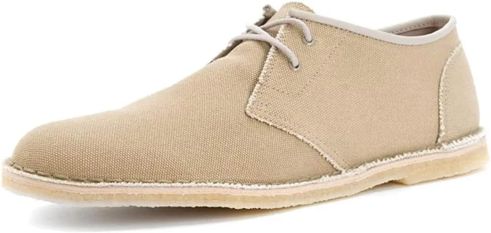 CLARKS [JINK-06721] Jinks Mens Shoes CLARKSSAND CANVASM