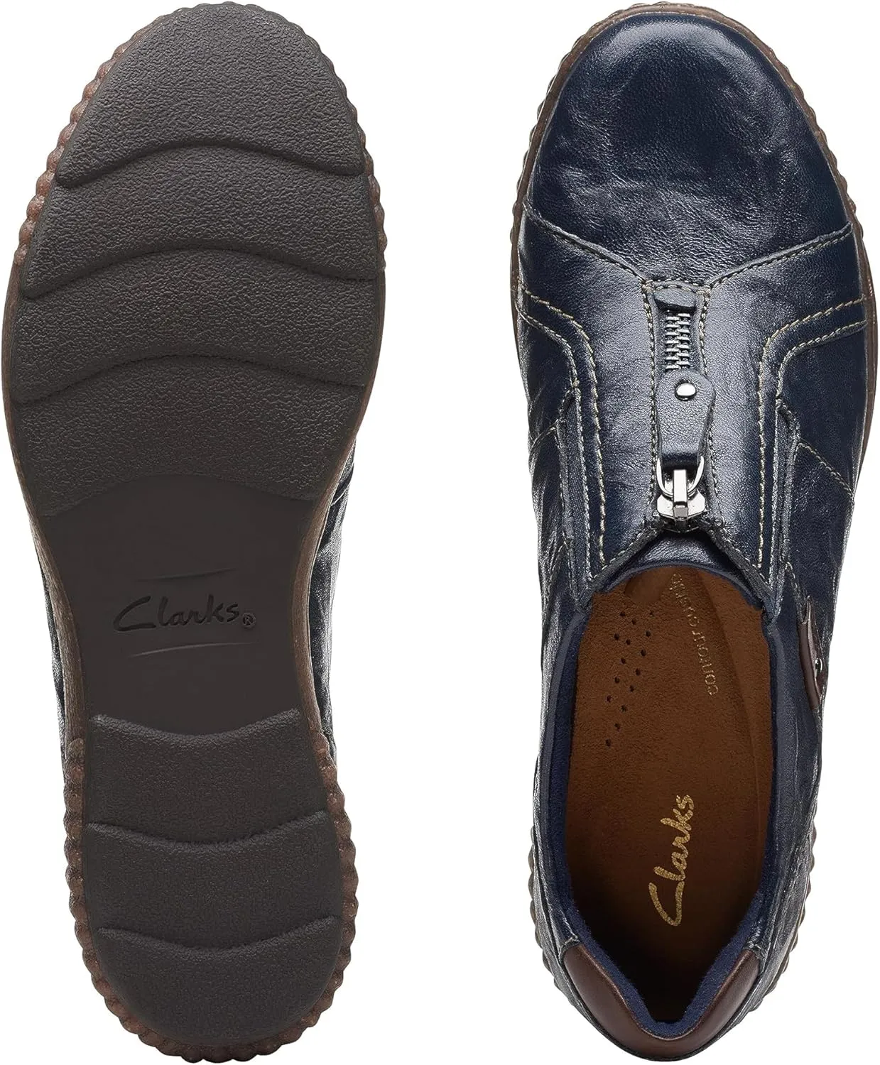 Clarks Women's Magnolia Zip Sneaker