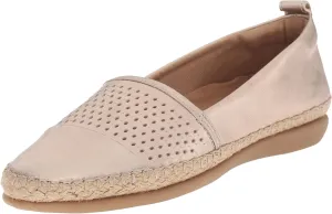 Clarks Women's Reeney Helen Slip-On Shoes,Gold Leather,9.5