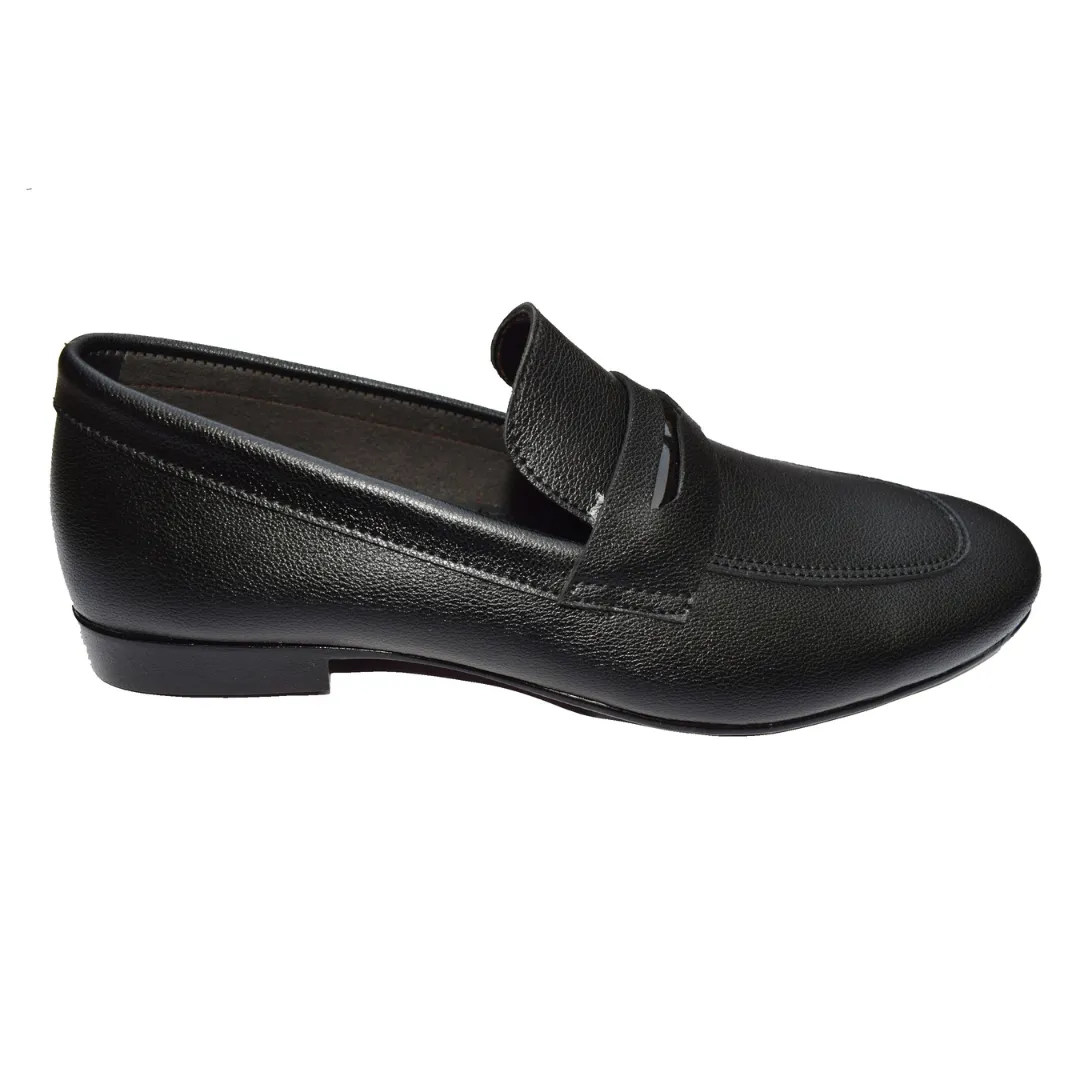 Classic Black Formal Shoes with Refined Detailing MR361