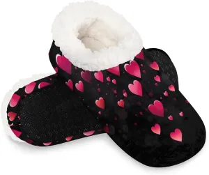 Closed Back Slippers for Women Men Cozy Warm House Slippers Indoor Outdoor House Shoes