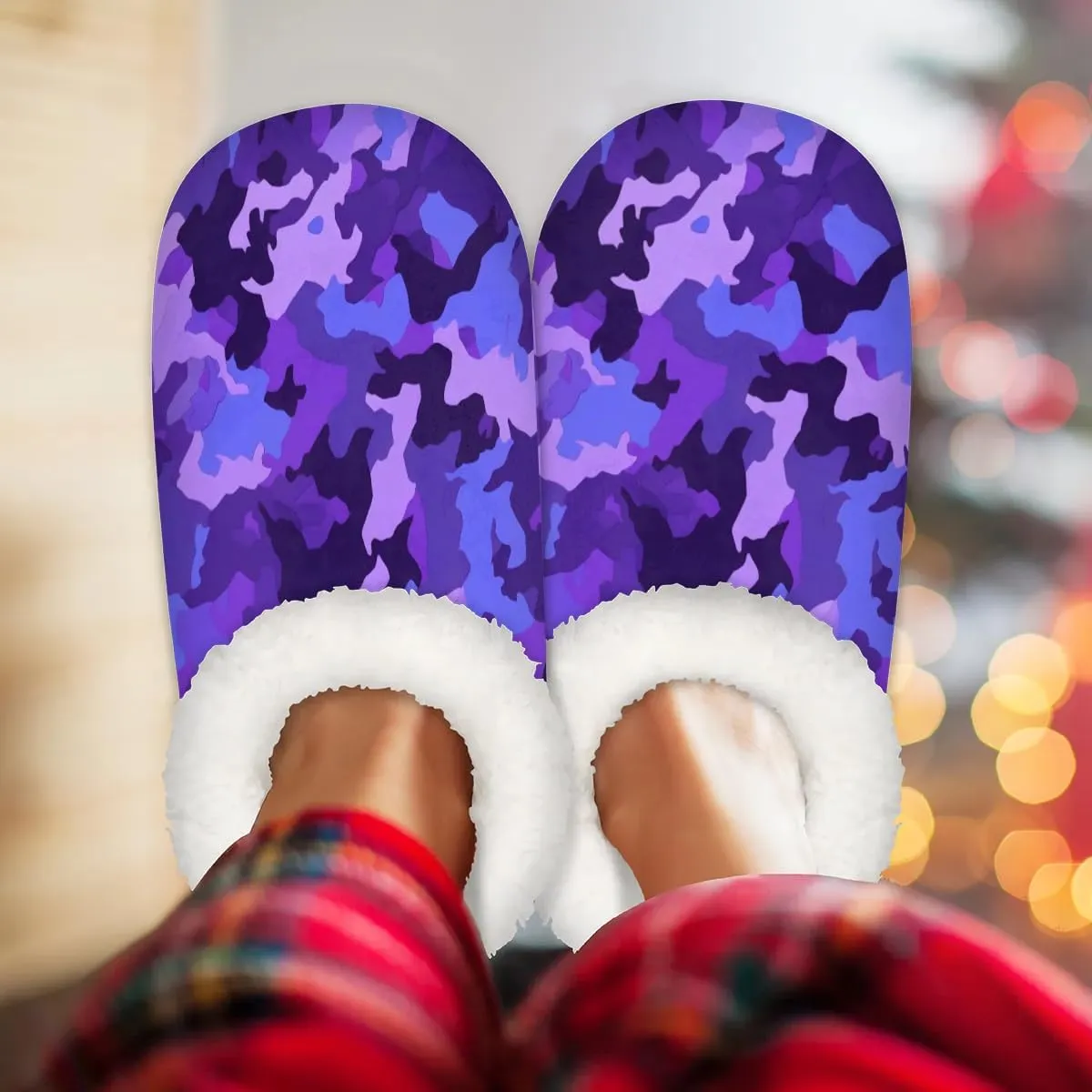 Closed Back Slippers for Women Men Cozy Warm House Slippers Indoor Outdoor House Shoes