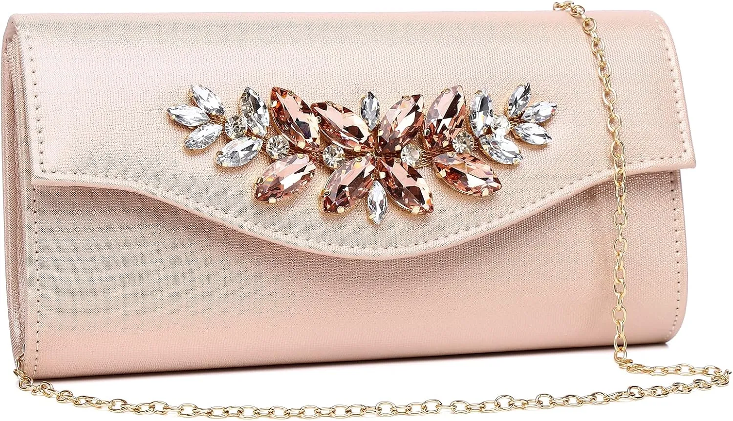 Clutch Purses for Women Bling Rhinestone Evening Bag Wedding Formal Dress Purses Handbag.