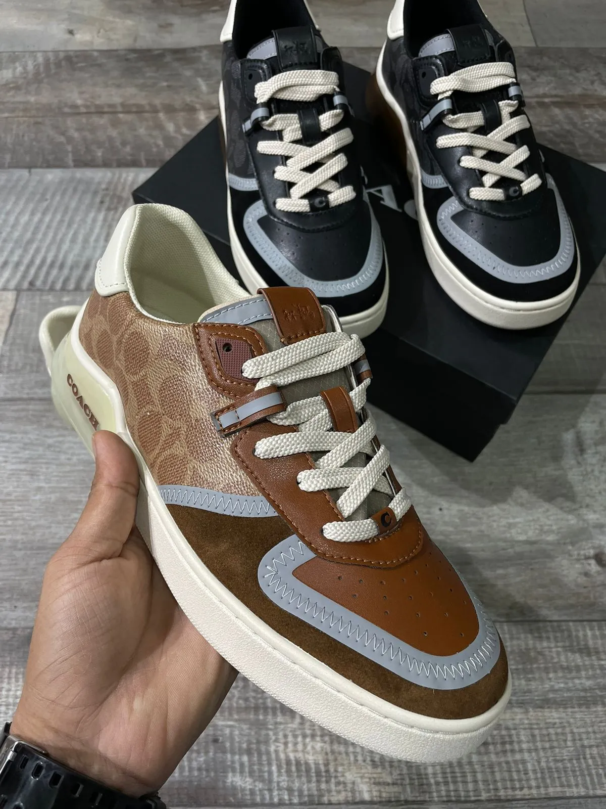COACH || Citysole Low-Top Lace-Up Shoes