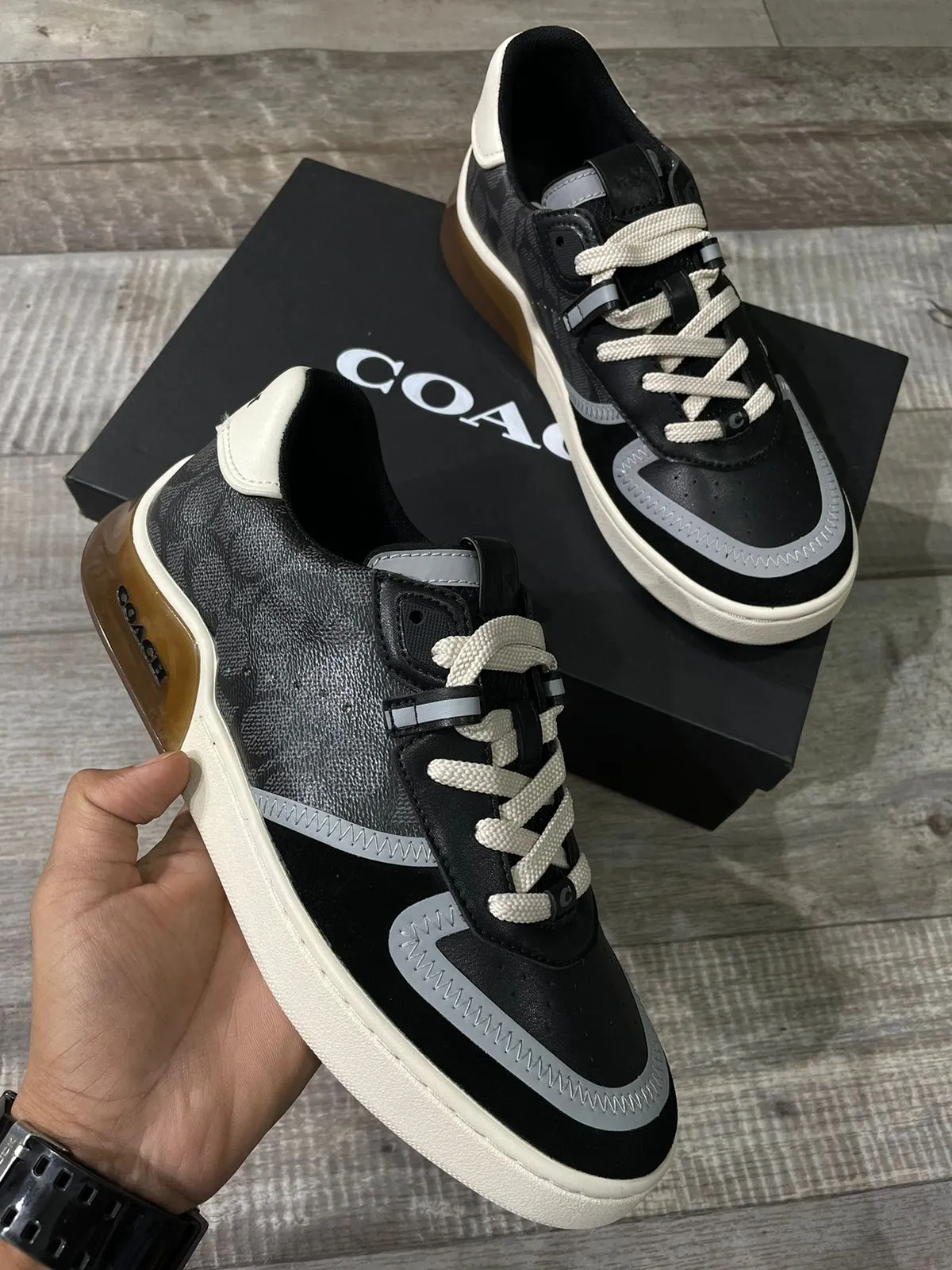 COACH || Citysole Low-Top Lace-Up Shoes