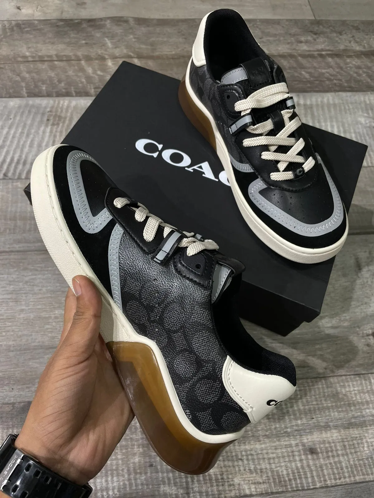 COACH || Citysole Low-Top Lace-Up Shoes