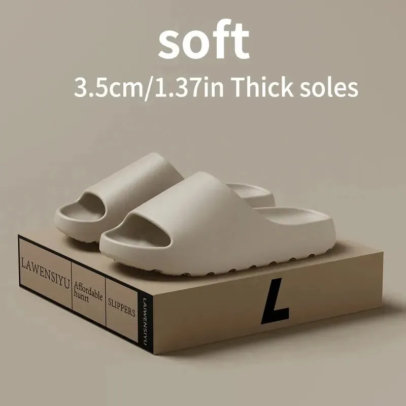 Coconut Slippers – Soft, Thick-Soled, Non-Slip Summer Sandals for All-Day Comfort