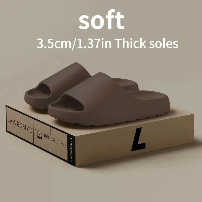 Coconut Slippers – Soft, Thick-Soled, Non-Slip Summer Sandals for All-Day Comfort