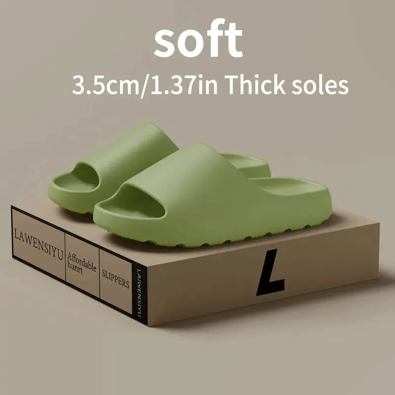Coconut Slippers – Soft, Thick-Soled, Non-Slip Summer Sandals for All-Day Comfort