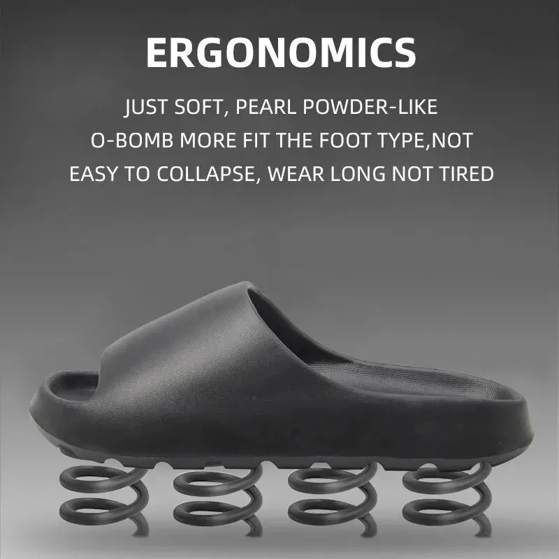 Coconut Slippers – Soft, Thick-Soled, Non-Slip Summer Sandals for All-Day Comfort