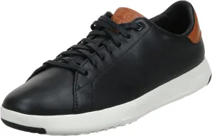 Cole Haan Men's Grandpro Tennis Fashion Sneaker, Black/British Tan, 15 M US