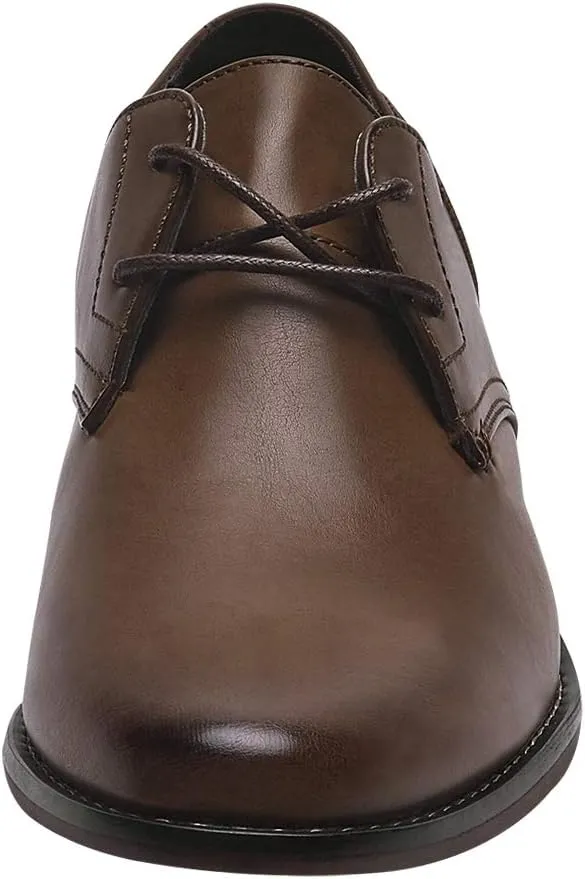 Colgo Oxford Shoes for Men, Lace up Classic Leather Dress Shoes Business Derby Shoes