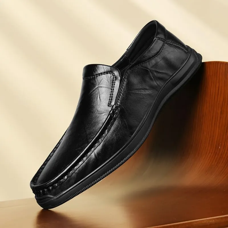 Comfort Business Casual Oxford Shoes Men's Dress Shoes Platform Slip-On Tuxedo Shoes for Men