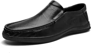 Comfort Business Casual Oxford Shoes Men's Dress Shoes Platform Slip-On Tuxedo Shoes for Men