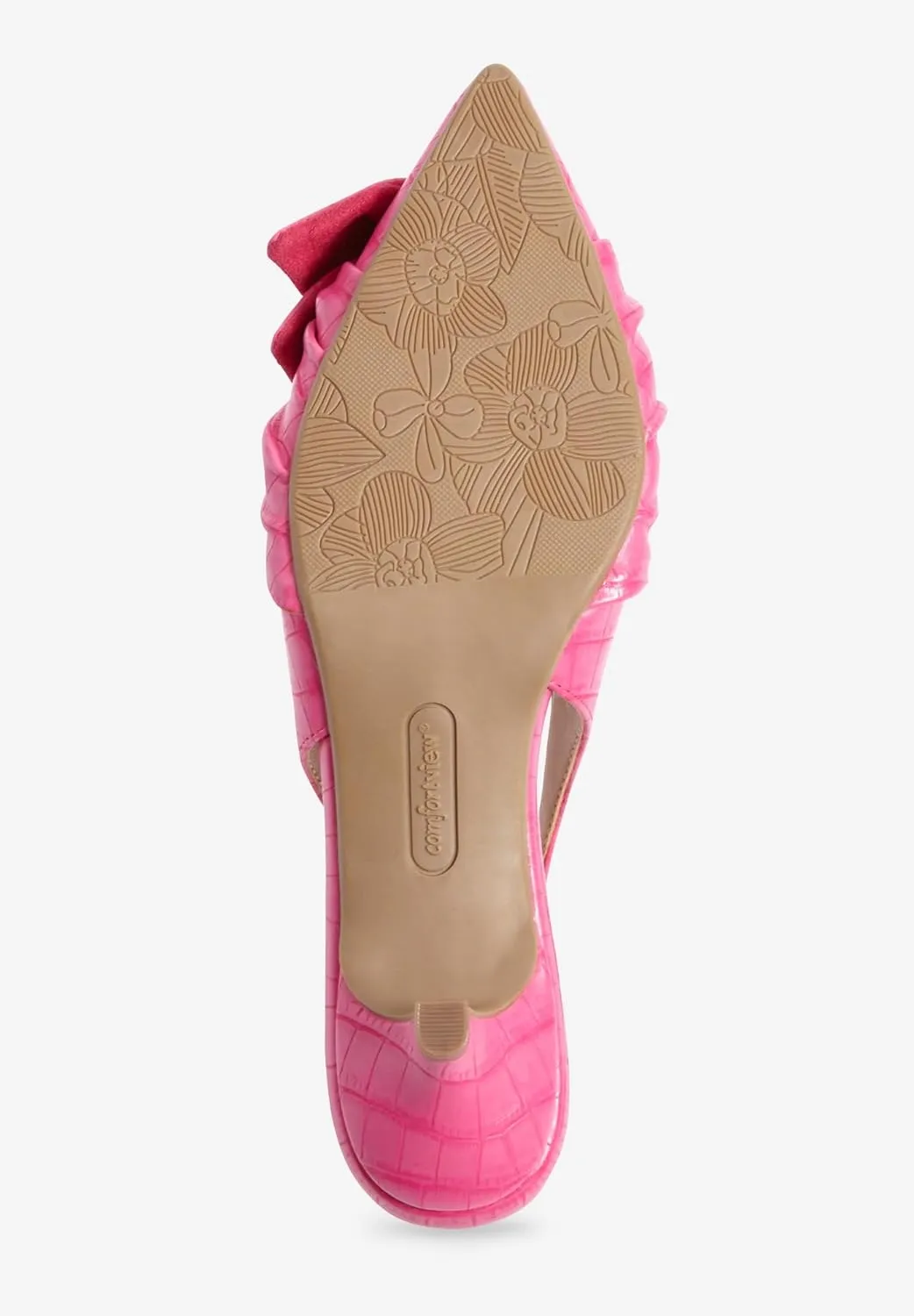 Comfortview Women's Wide Width The Tia Slingback