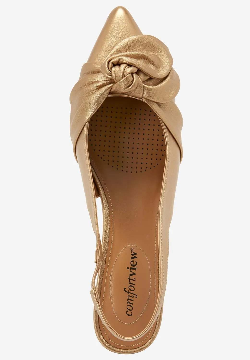 Comfortview Women's Wide Width The Tia Slingback