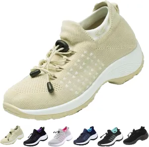 Comfortwear Ortho Shoes for Women, Ortho Stretch Cushion Shoes Plantar Fasciitis, Orthopedic Comfort Wear Nurse Shoes Sneakers