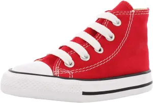Converse All Star CT Infants Baby Toddlers Canvas Red/White 7j232 (7 M US)
