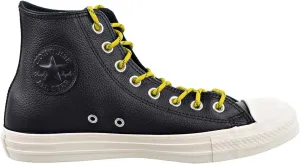 Converse Chuck Taylor All Star HI Mens Shoes Black/Bold Citron/Egret 163339c (4 M US)