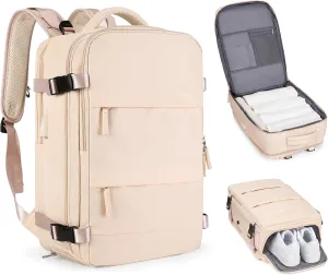 coofay Carry On Backpack Flight Approved Personal Item Travel Backpack For Women Airline Approved Waterproof Sports Luggage Backpack Casual Daypack Small Hiking Backpack
