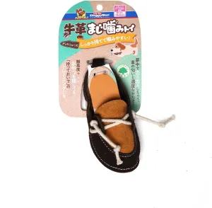Cowhide Chew Toy Deck Shoes