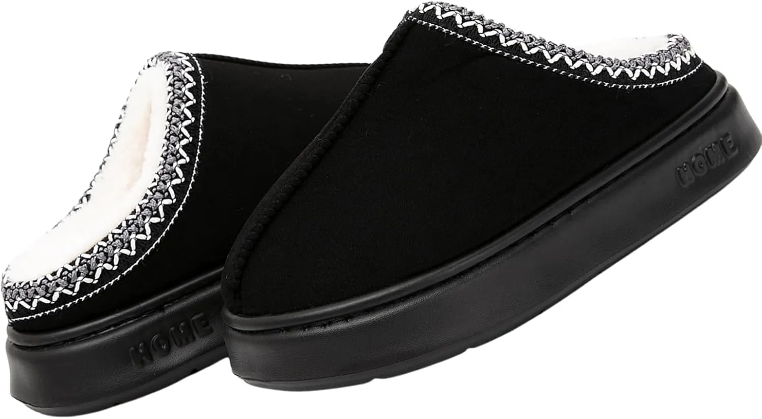 Cozy Platform Fuzzy Slippers for Women and Men Short Ankle Slippers with Anti-Slip Sole Lined with Warm Furry Perfect for Indoor & Outdoor Use