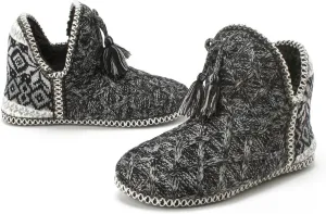 Cozylook Women's Bootie Slippers, Cozy House Shoes with Memory Foam, Plush Fleece Lining, Indoor/Outdoor Anti-Slip Sole