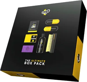 Crep Protect Box Pack - Premium Sneaker Cleaning Kit with 6 x Sneaker Wipes, 2 x Pill, Eraser, 3.5 oz Cleaning Solution, Microfibre Cloth & Brush