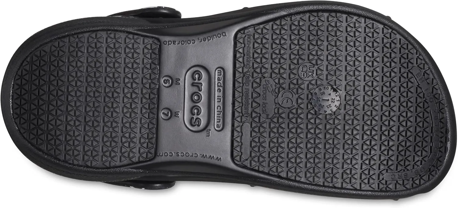 Crocs Unisex-Adult Bistro Graphic Clogs, Slip Resistant Work Shoes