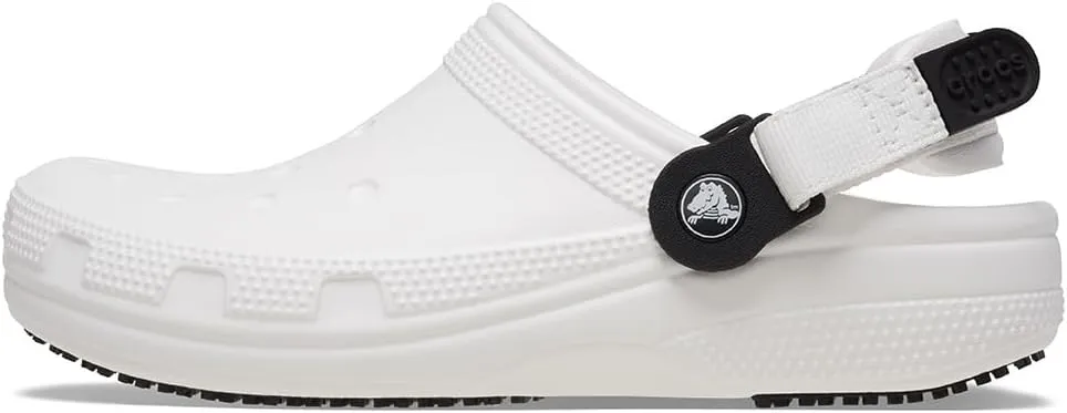 Crocs Unisex-Adult Classic Work Clogs, Slip Resistant Shoes