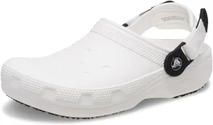 Crocs Unisex-Adult Classic Work Clogs, Slip Resistant Shoes