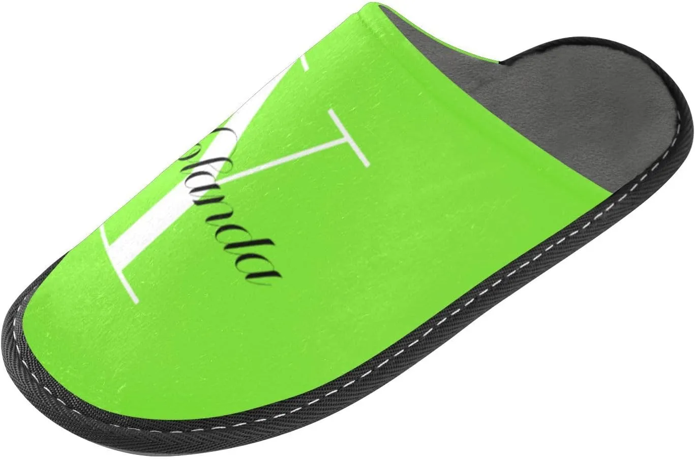 Custom House Slippers for Women Men Non-Slip Personalized Guest Slippers Spa Slippers