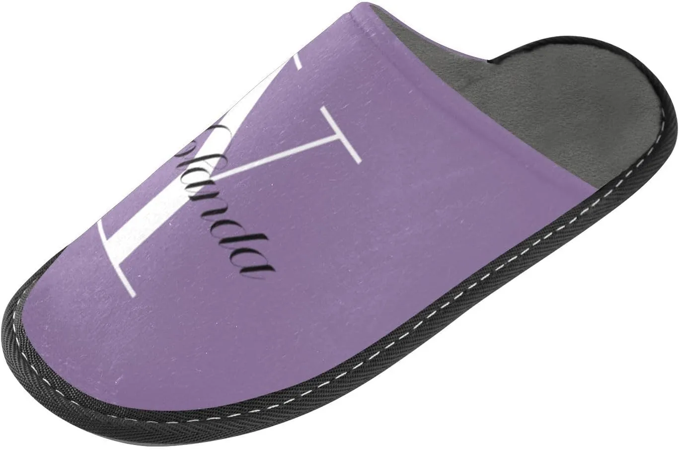 Custom House Slippers for Women Men Non-Slip Personalized Guest Slippers Spa Slippers