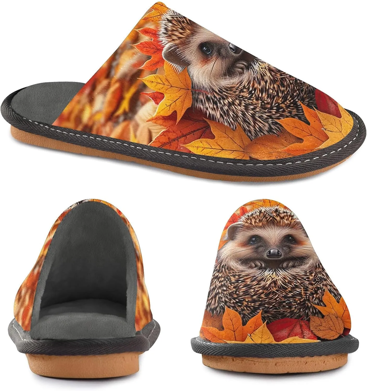 Cute Fuzzy Slippers Mens Houseshoes Women's Indoor Outdoor Slippers Home Slippers for Men
