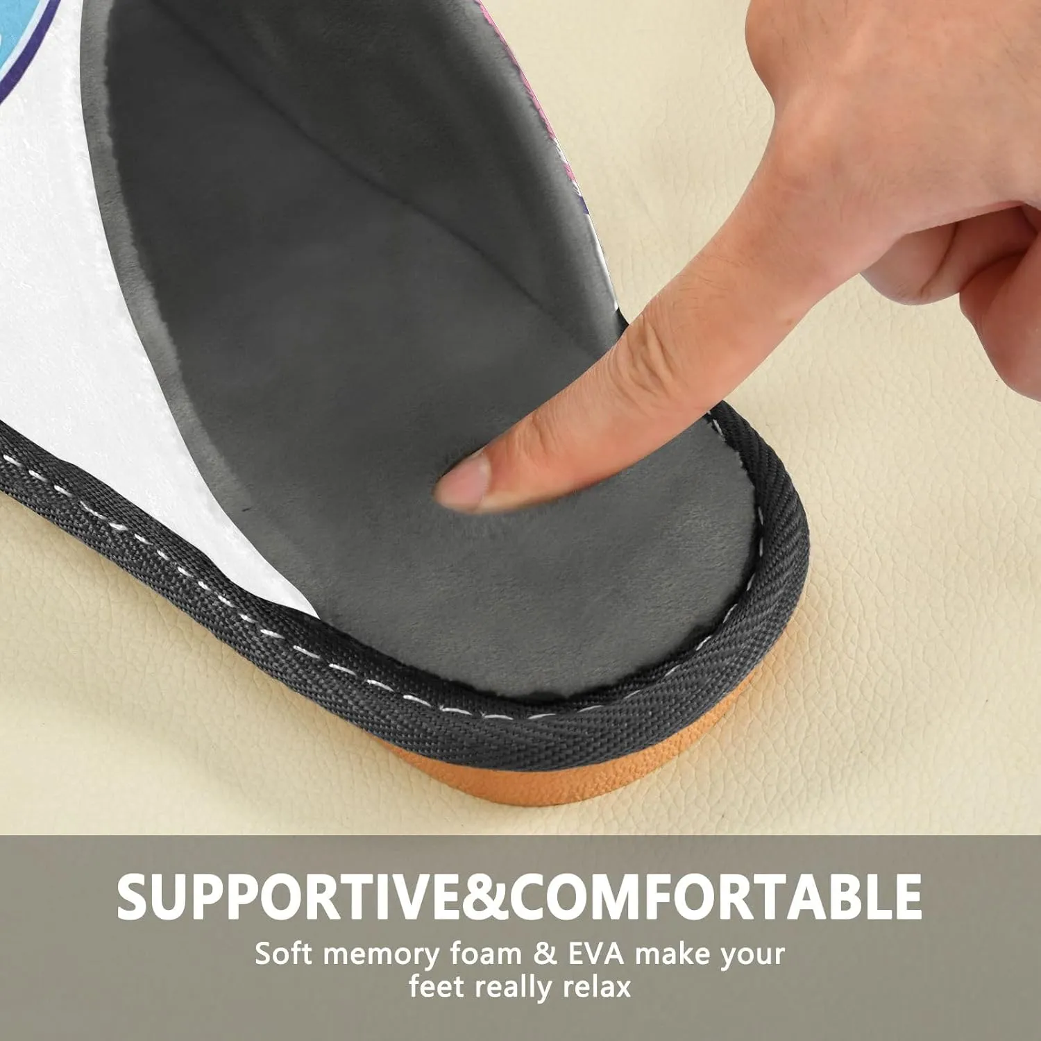 Cute Slippers for Home House Shoes for Men Indoor Washable Slippers for Women Soft Slippers for Men