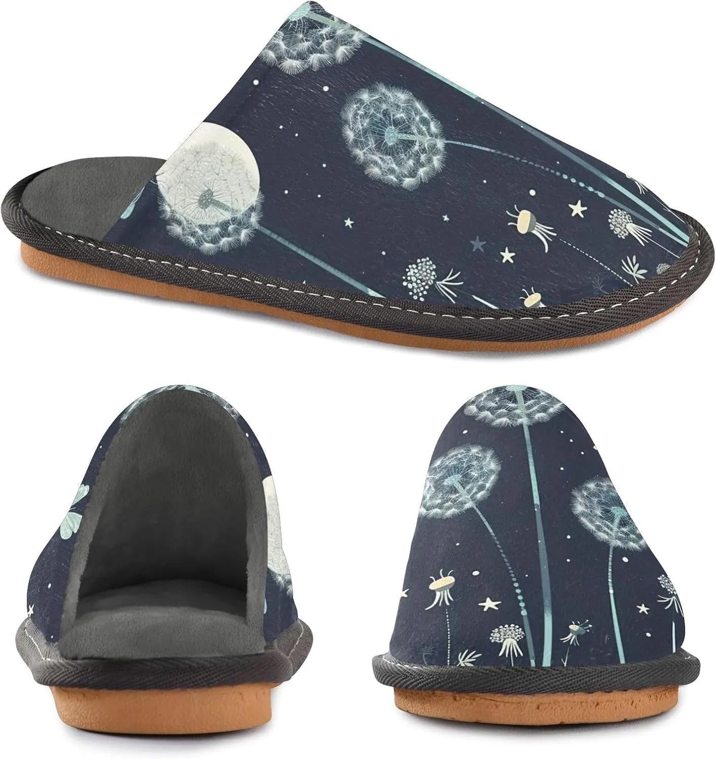 Cute Slippers for Home House Shoes for Men Indoor Washable Slippers for Women Soft Slippers for Men