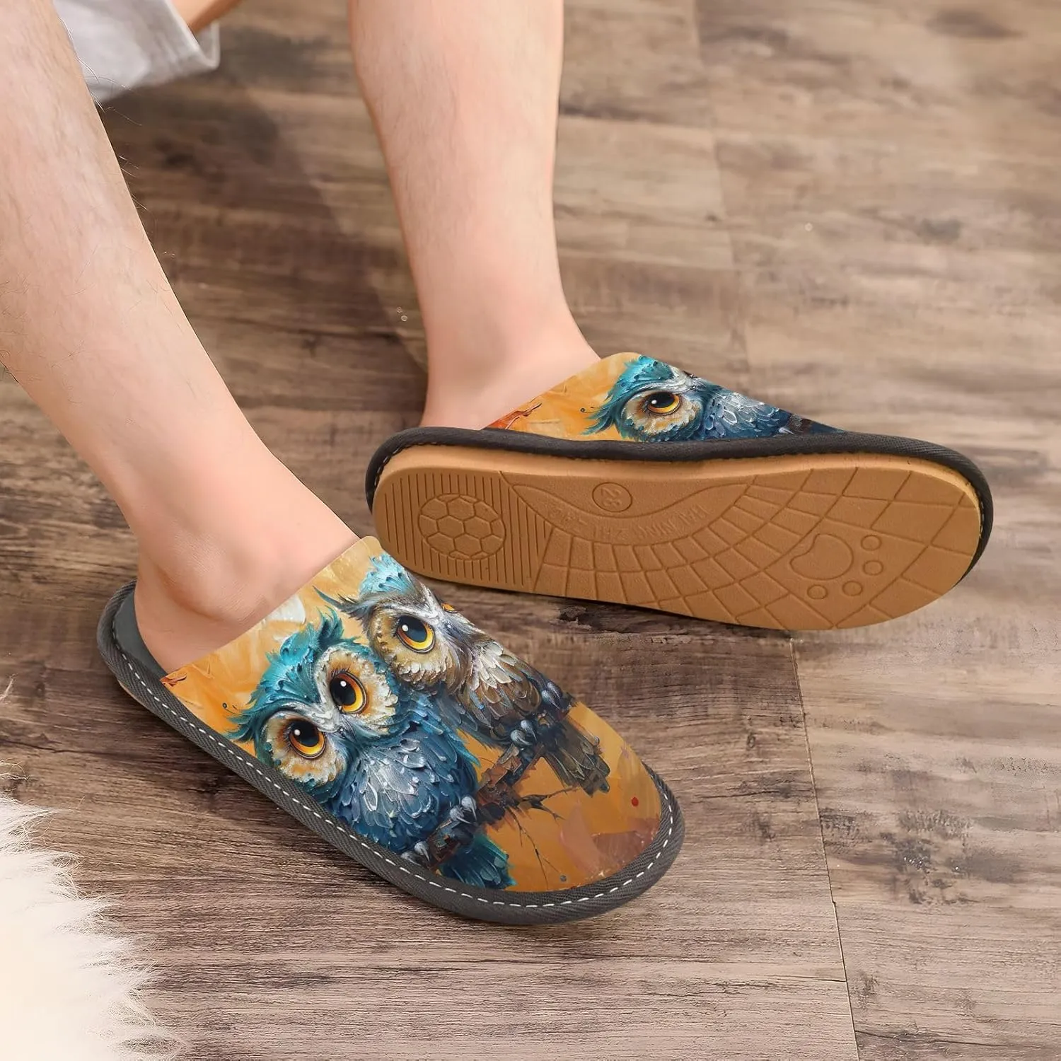 Cute Slippers for Home House Shoes for Men Indoor Washable Slippers for Women Soft Slippers for Men