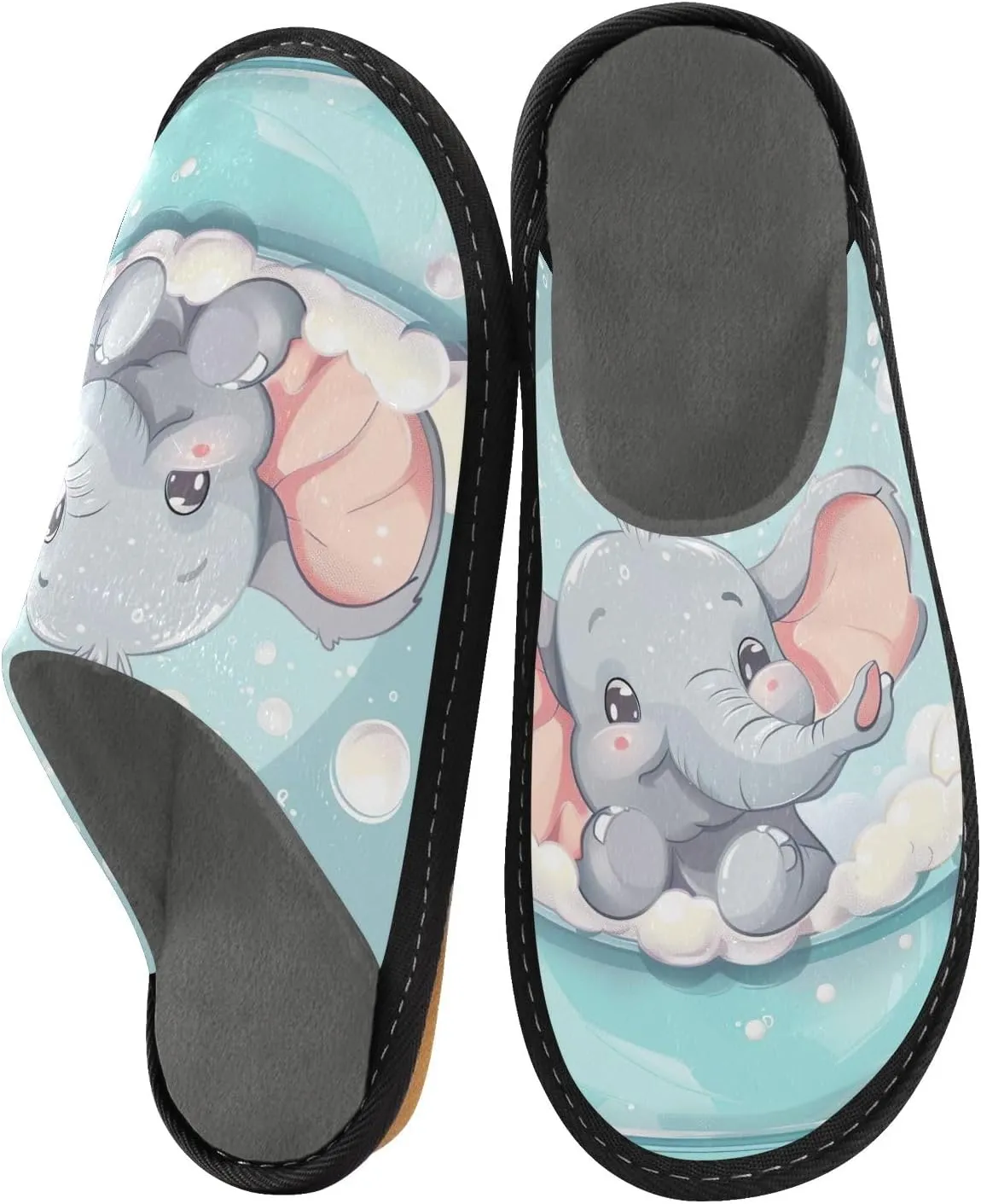Cute Slippers for Home House Shoes for Men Indoor Washable Slippers for Women Soft Slippers for Men