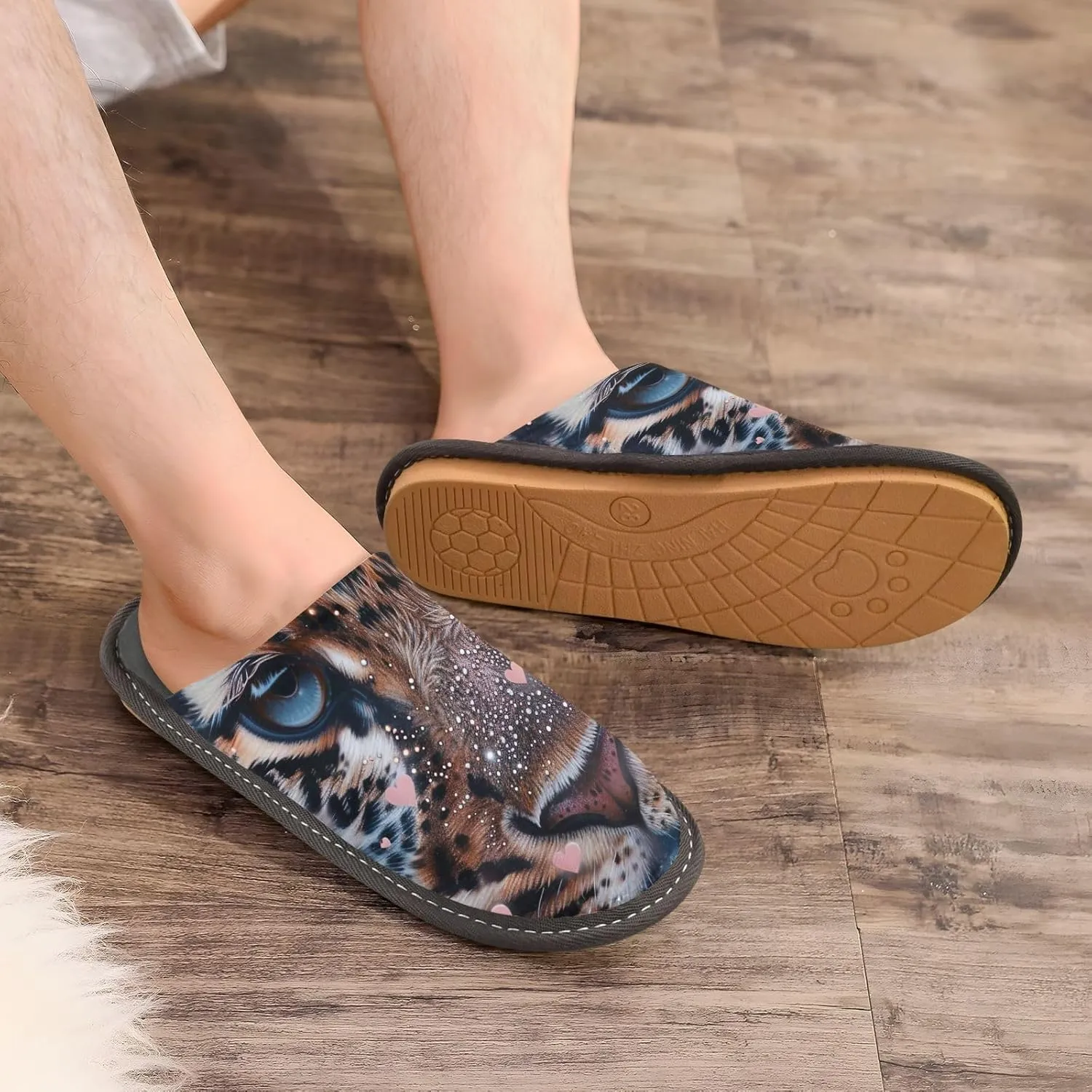 Cute Slippers for Home House Shoes for Men Indoor Washable Slippers for Women Soft Slippers for Men