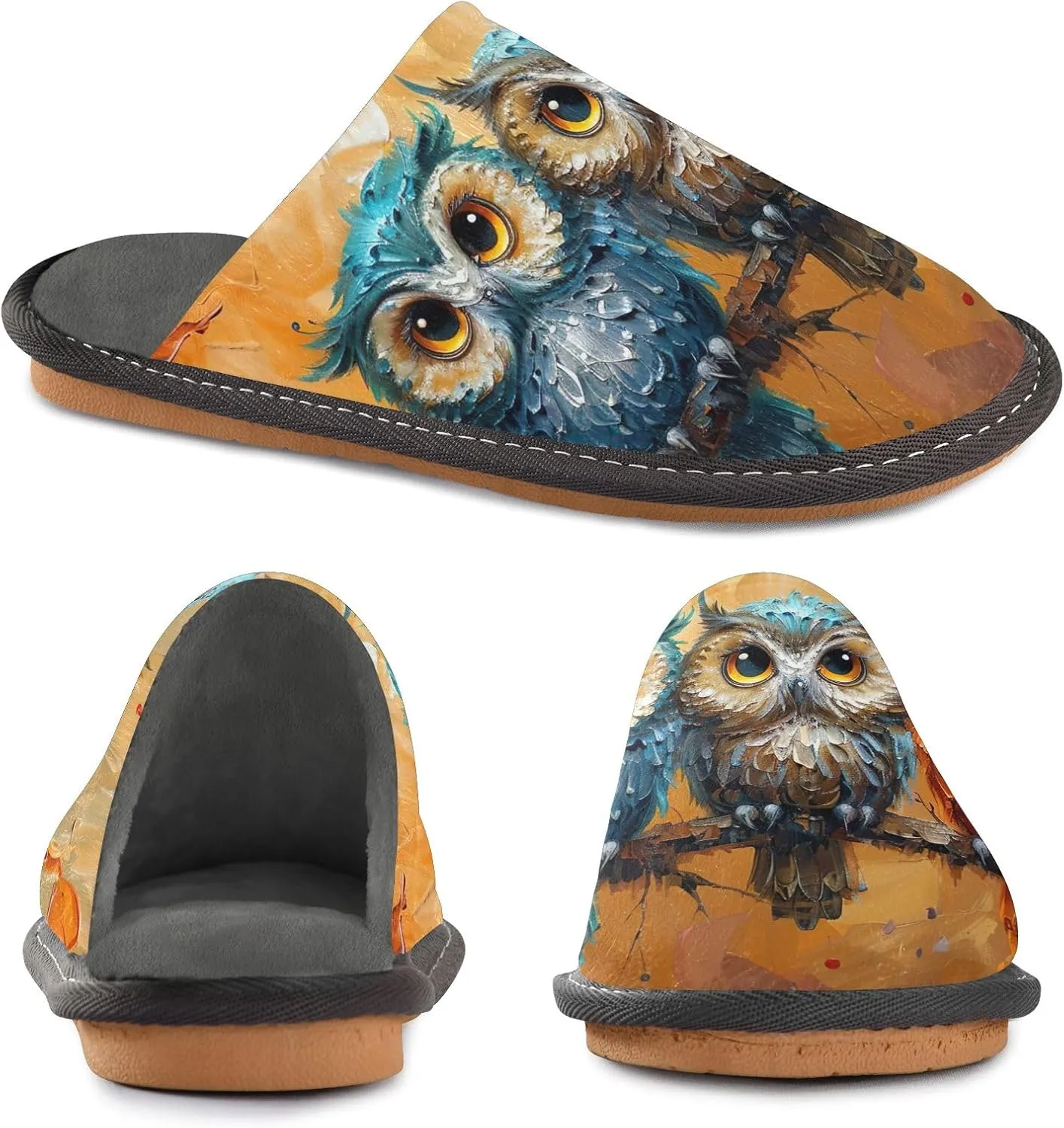 Cute Slippers for Home House Shoes for Men Indoor Washable Slippers for Women Soft Slippers for Men