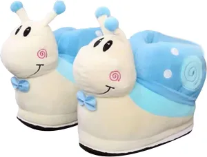 Cute Snail-Shaped Slippers - Warm Cartoon Cotton Slippers for Soft Winter Warmth