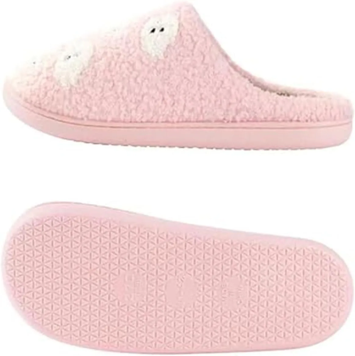 Cute Strawberry Pattern Women's Bedroom Slippers - Warm, Soft, Fuzzy, Non-Slip