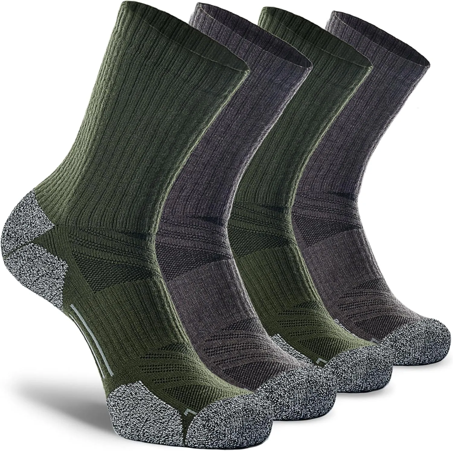 CWVLC Cushion Crew Hiking Socks